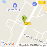 carte de la Pharmacie Centrale du Medoc