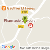 carte de la Pharmacie Gravoulet