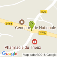 carte de la Pharmacie Lebleu