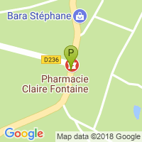 carte de la Pharmacie Faure