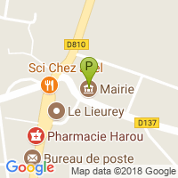 carte de la Pharmacie du Lieuvin