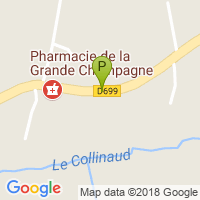 carte de la Pharmacie de la Grande Champagne