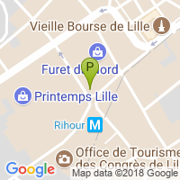 carte de la Pharmacie Rihour