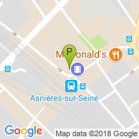 carte de la Pharmacie de la Gare