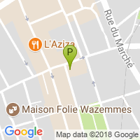 carte de la Pharmacie du Marche de Wazemmes