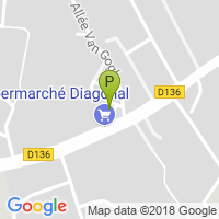 carte de la Pharmacie Marguerie