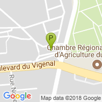 carte de la Pharmacie du Vigenal