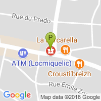 carte de la Pharmacie de Locmiquelic