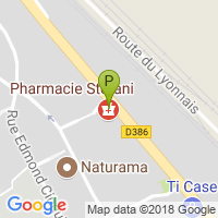 carte de la Pharmacie Stefani