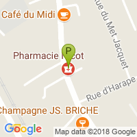 carte de la Pharmacie de Loisy