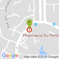 carte de la Pharmacie du Perlic