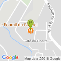 carte de la Pharmacie du Charrel