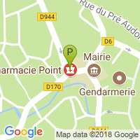 carte de la Pharmacie Bernard