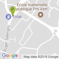 carte de la Pharmacie du Pin Vert