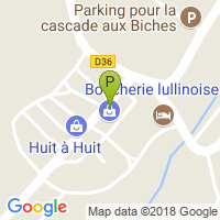 carte de la Pharmacie de Lullin