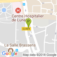 carte de la Pharmacie des Arenes