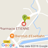 carte de la Pharmacie Etienne