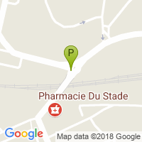 carte de la Pharmacie du Stade