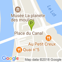 carte de la Pharmacie du Canal d'Olt