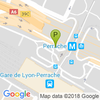 carte de la Pharmacie Gare de Perrache