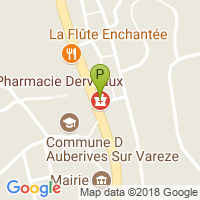 carte de la Pharmacie Derveaux