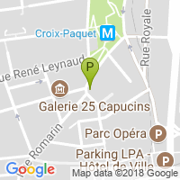 carte de la Pharmacie Croix Paquet