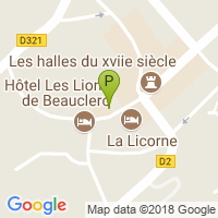 carte de la Pharmacie de la Halle