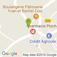 carte de la Pharmacie Pioch