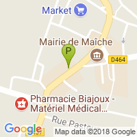 carte de la Pharmacie Centrale