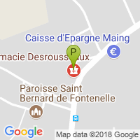 carte de la Pharmacie Desrousseaux