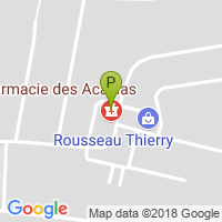 carte de la Pharmacie des Acacias