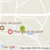 carte de la Pharmacie du Pave