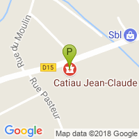 carte de la Pharmacie Catiau