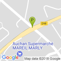 carte de la Pharmacie de Mareil Marly