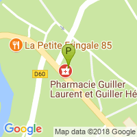 carte de la Pharmacie Guiller