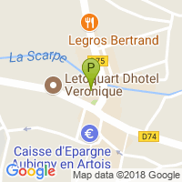 carte de la Pharmacie Aubignoise