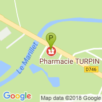 carte de la Pharmacie Turpin