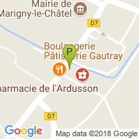 carte de la Pharmacie de l'Ardusson