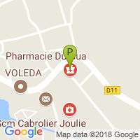 carte de la Pharmacie Aymeric