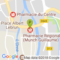 carte de la Pharmacie Regionale