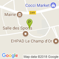 carte de la Pharmacie de l'Ostrevant