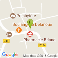 carte de la Pharmacie Briand