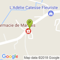 carte de la Pharmacie de Marsais