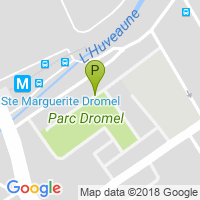 carte de la Pharmacie du Parc Dromel