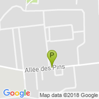 carte de la Pharmacie de l'Allee des Pins