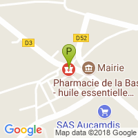 carte de la Pharmacie de la Bascule