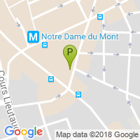carte de la Pharmacie Notre Dame du Mont