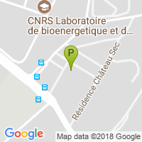 carte de la Pharmacie du Chateau Sec