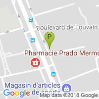 carte de la Pharmacie 229 Prado