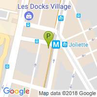 carte de la Pharmacie de la Joliette